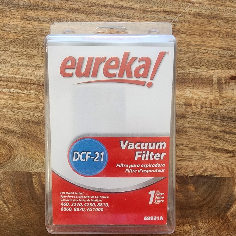 Eureka DCF-21 Vacuum Filter 68931A White Washable Upright Replacement New